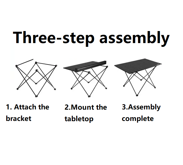 Aluminum Alloy Roll-Up Camping Table - PRI10116