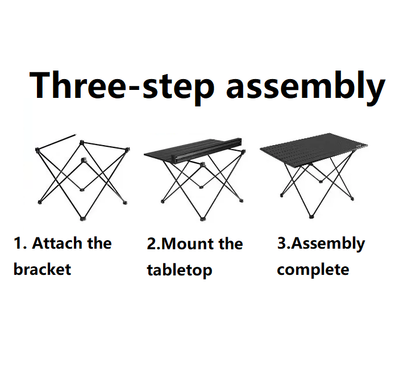 Aluminum Alloy Roll-Up Camping Table - PRI10116