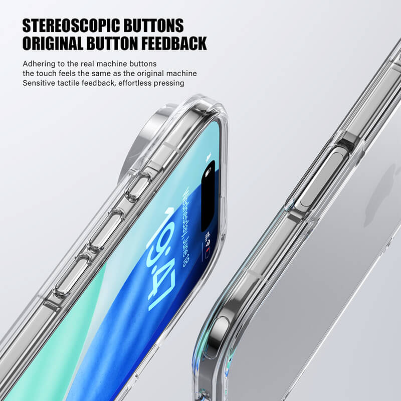 Aurora Series Crystal Transparent Compatible with iPhone 17 Air Case