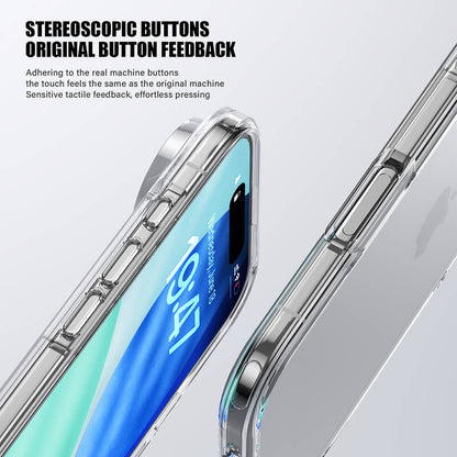 Aurora Series Crystal Transparent Compatible with iPhone 17 Air Case