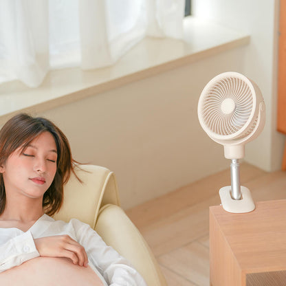 Mobie MultiFunctional Rotation Portable 4 Speed Fan with Night Light