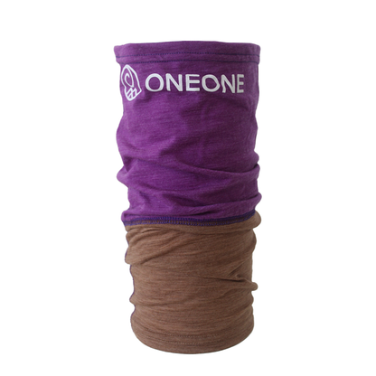Merino Neck Warmer - Flax Bloom Gaiter
