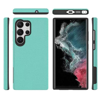 Military Shockproof TPU PC Dual Layer Triangle Compatible with Samsung A35 2024 Case