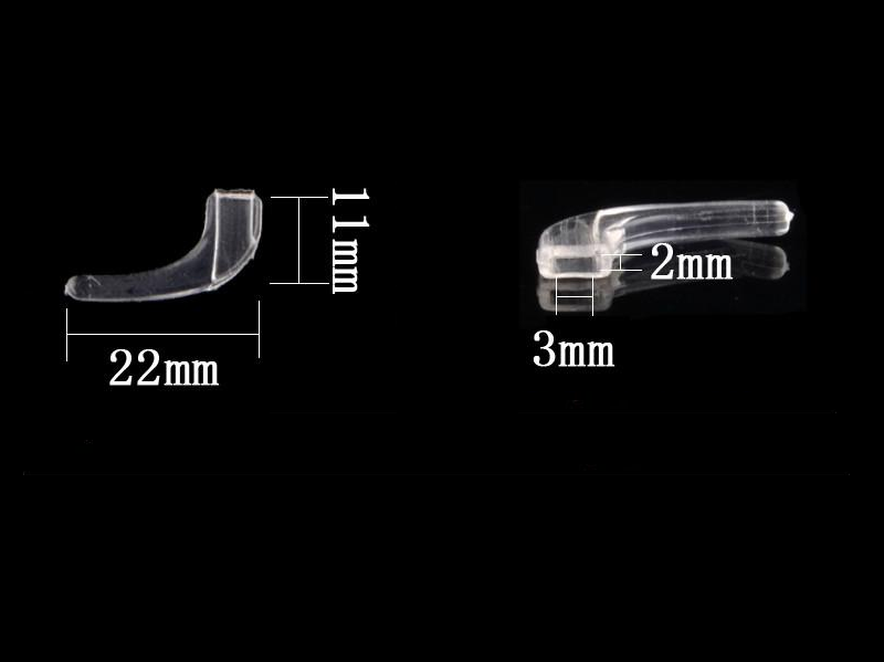 10 Pairs Eyeglasses Silicon Antislip Holder Glasses Cover Ear Hook Retainer - L