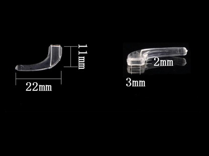 10 Pairs Eyeglasses Silicon Antislip Holder Glasses Cover Ear Hook Retainer - L