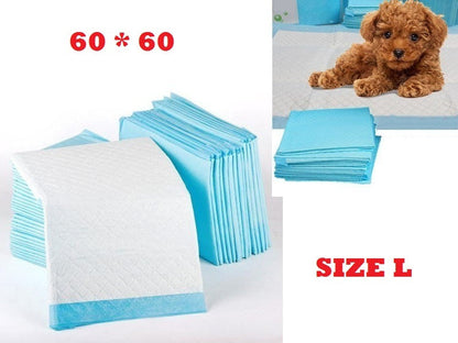 CLEARANCE Puppy Training Pads  Dog/Pet Training Pad Size L - (60X60CM , 40pcs)