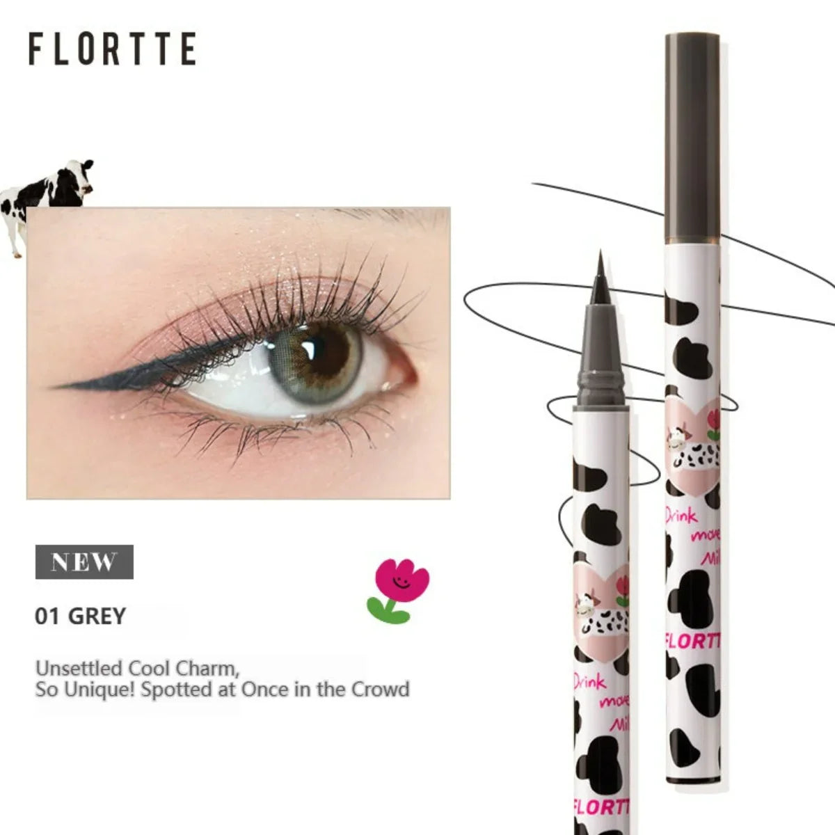 FLORTTE Wow So Light Liquid Eyeliner