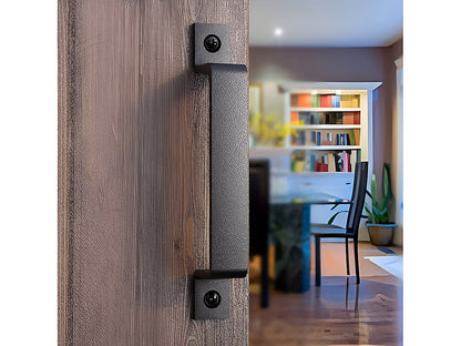 Barn Door Handle Black