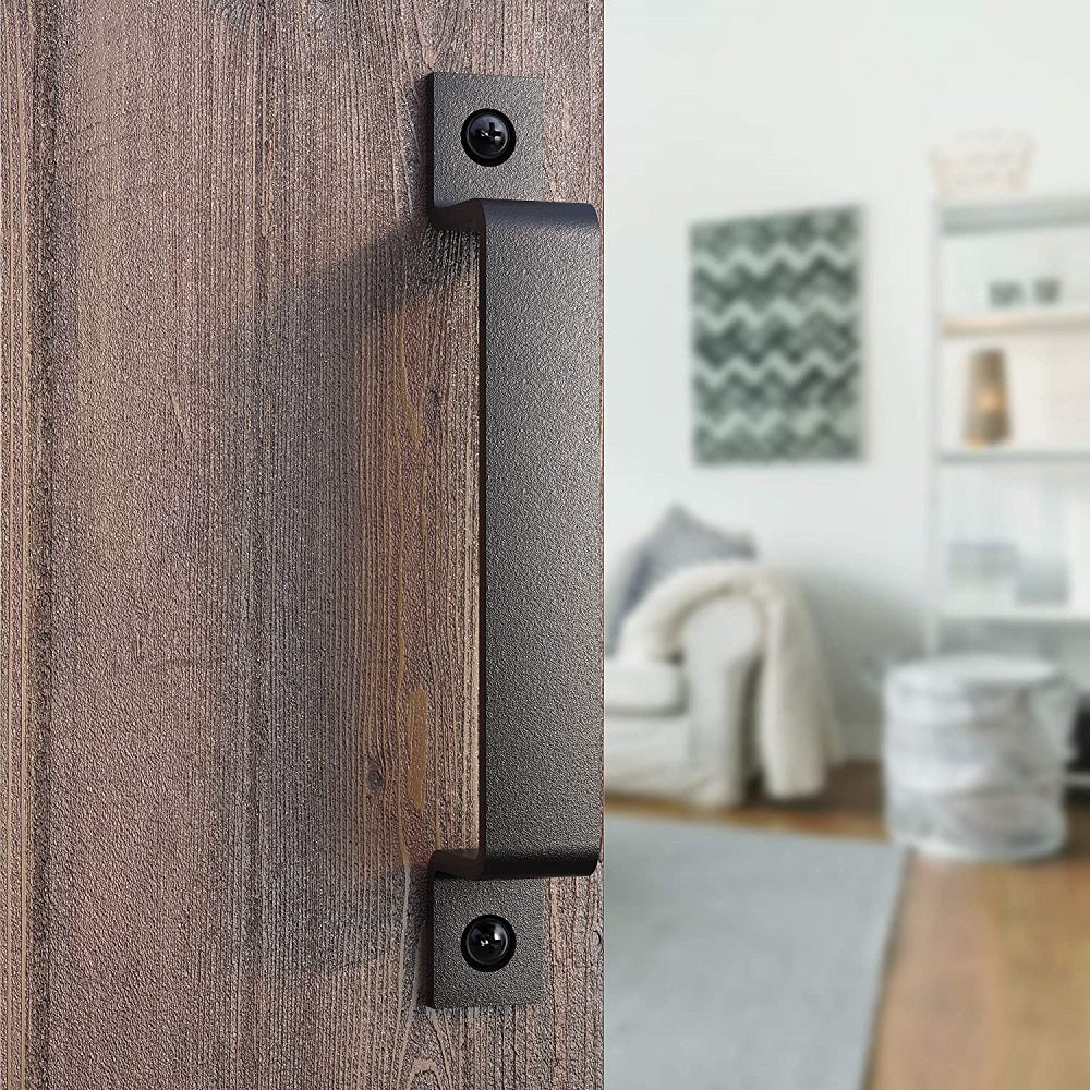 Barn Door Handle Black