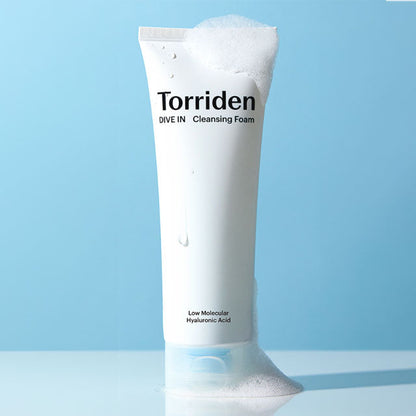 Torriden DIVE-IN Low Molecular Hyaluronic Acid Cleansing Foam