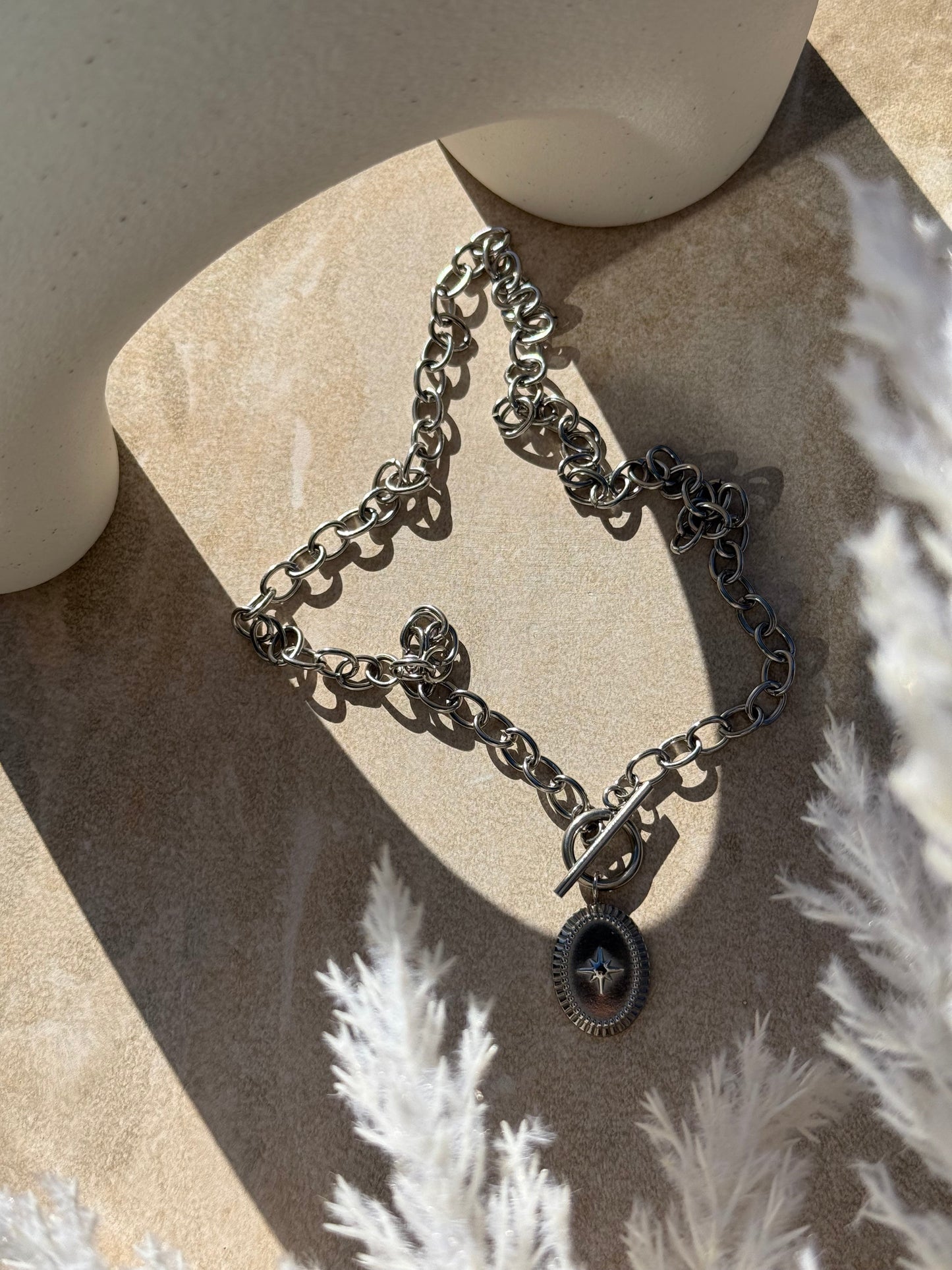 Aho Whetū Silver Necklace