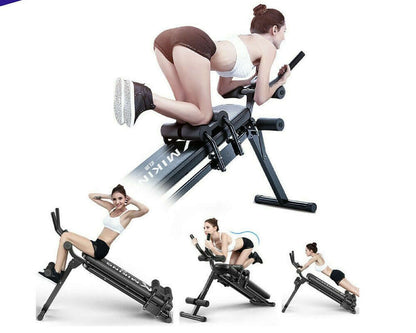 bench with resistance bands