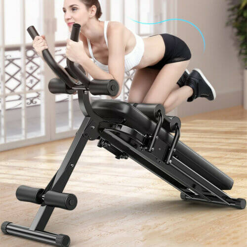 folding sit up bench