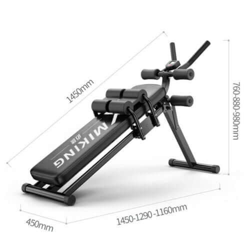 bench with foam leg support