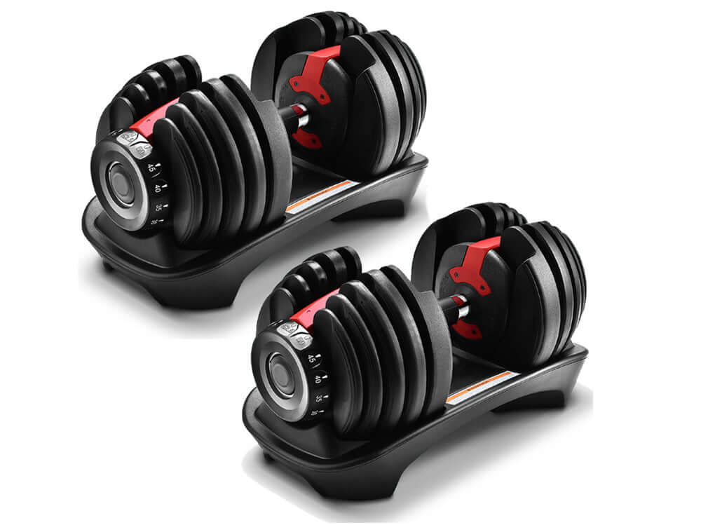 Adjustable Dumbbells 24Kg X 2 pcs - The Shopsite