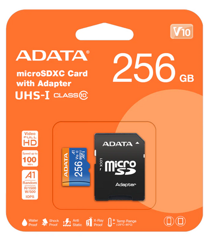 ADATA 256Gb Micro Sd Card