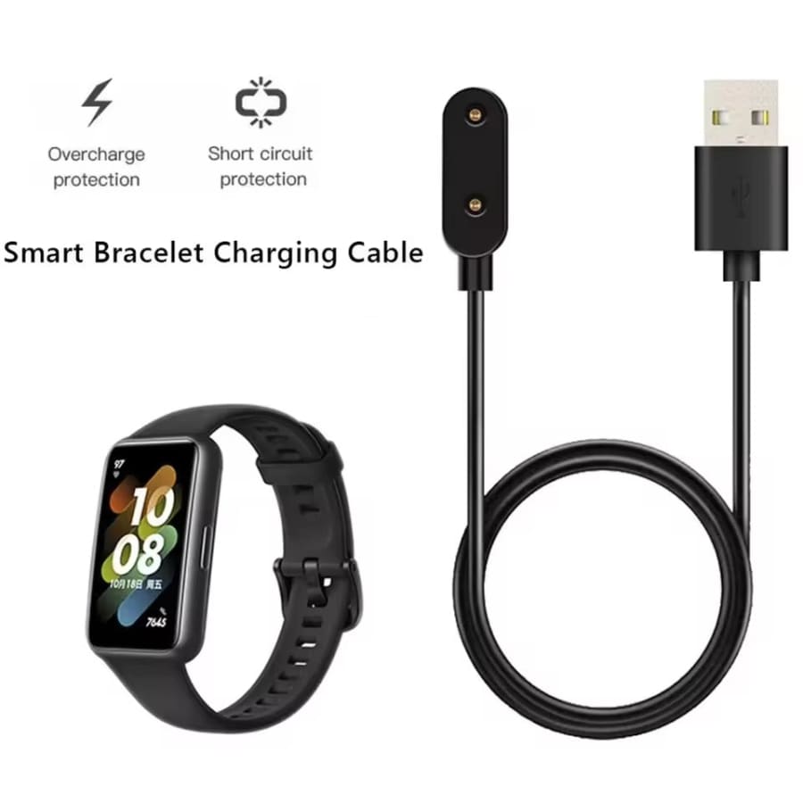 USB-A Charger for OPPO Watch Free (Black) 1m