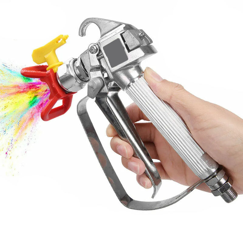 Sprayer gun with yellow tip