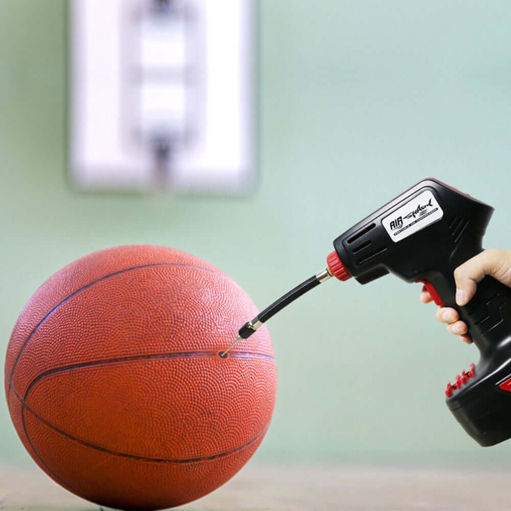 Inflator pump showing pressure units