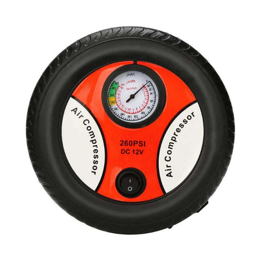12V Car Air Compressor Compressor Tire Inflator, 260 Psi Dc 12V Portable Electric Mini Tire - The Shopsite