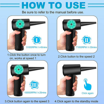 Eco friendly air duster