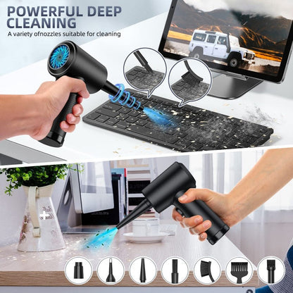 High speed air duster