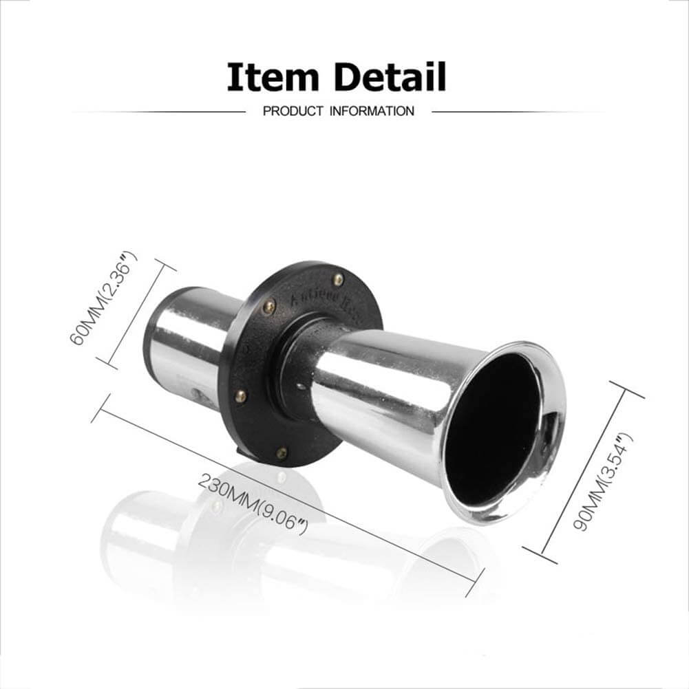 classic car horn chrome