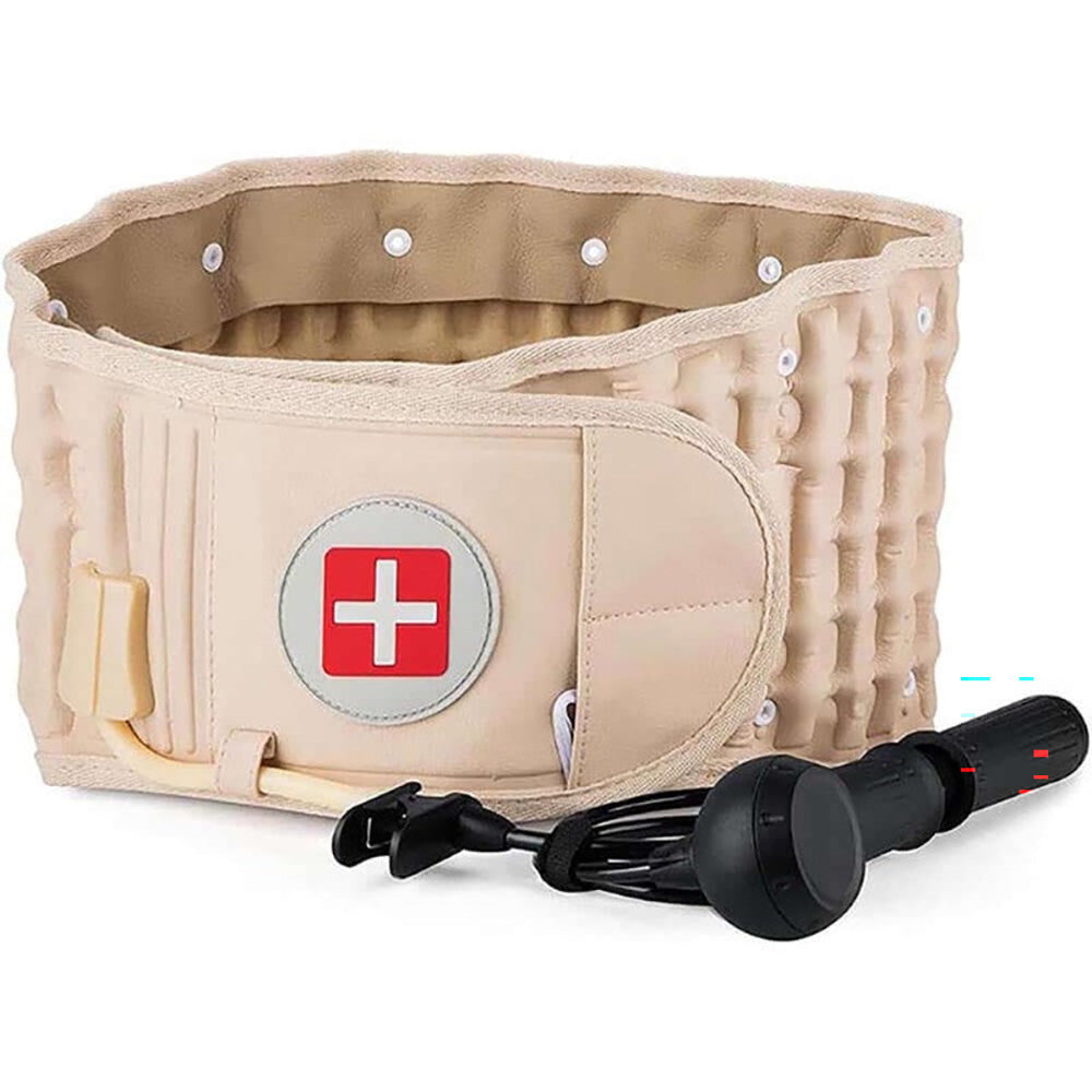 Lumbar back support belt