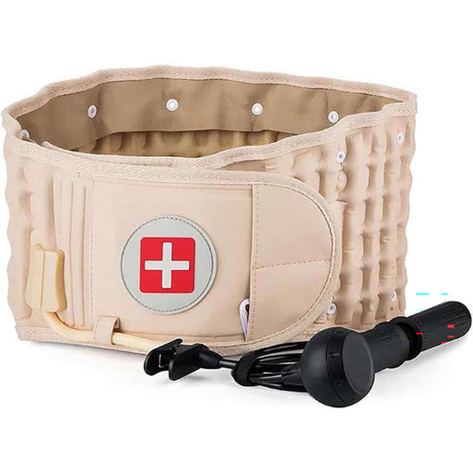 Lumbar back support belt