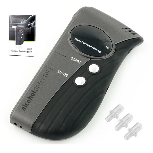 Digital alcohol breathalyzer