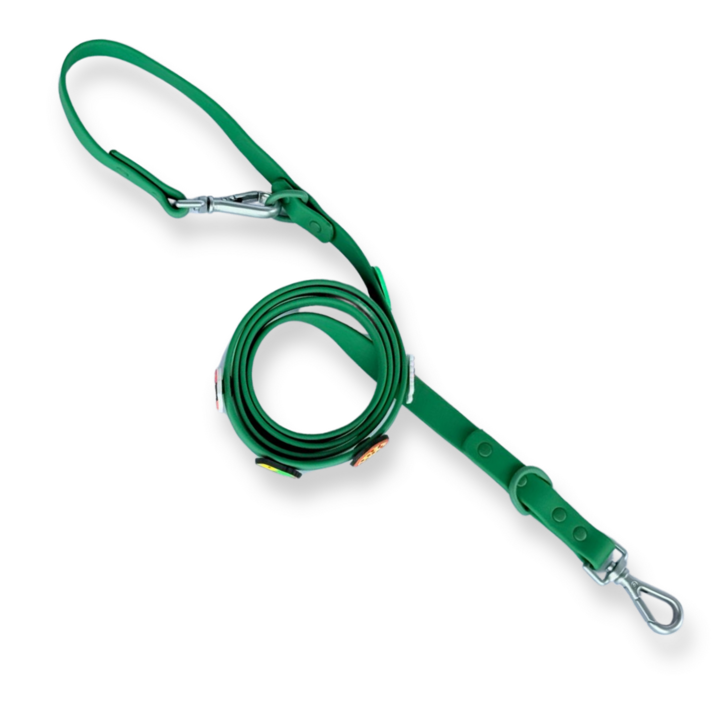Waterproof Customisable Dog Lead | Green