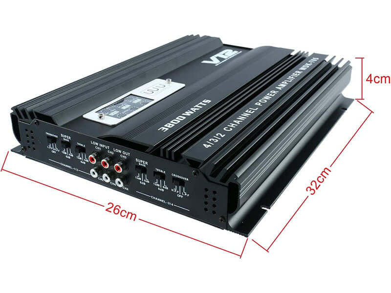 3800 watt car amplifier