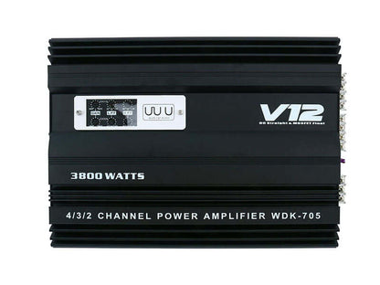 Car amp for 4 speakers