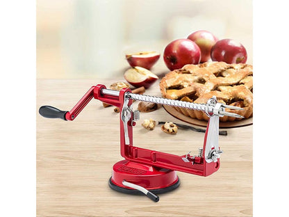 fruit corer and slicer device
