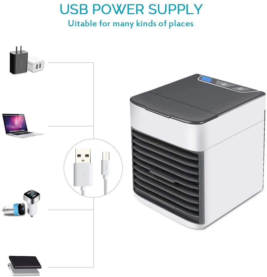 3-in-1 Portable Mini Air Conditioner Air Cooler - The Shopsite