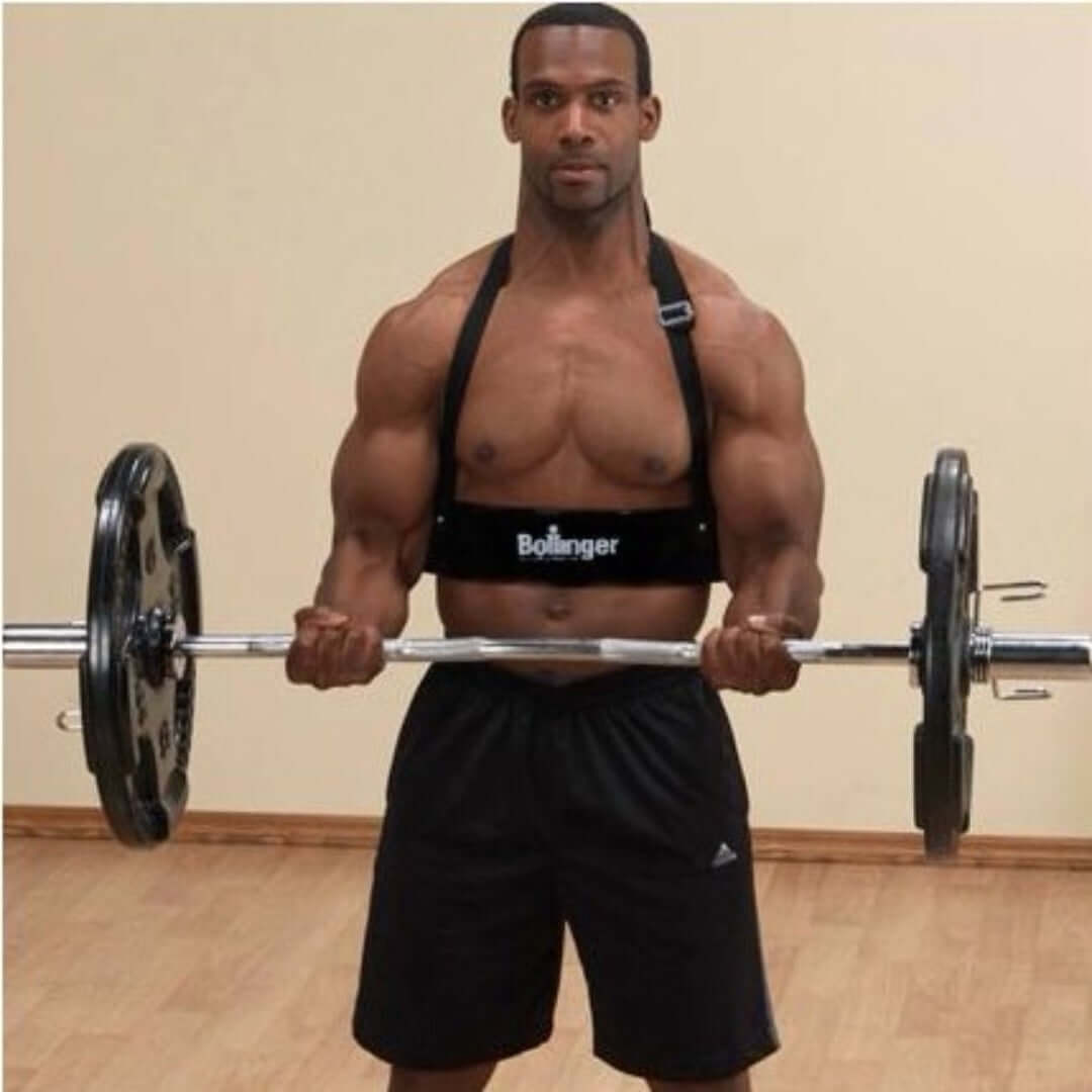 Bollinger Arm Blaster Bombe Barbell Bar Weight Lifting Straps - The Shopsite