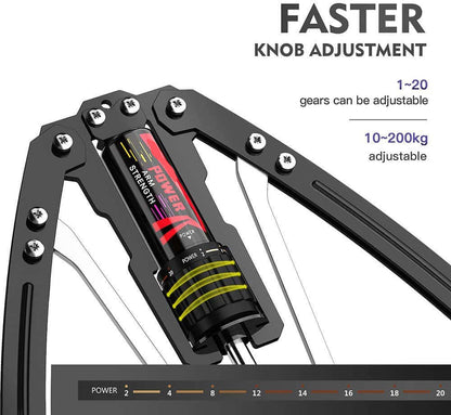 Safe controlled rebound exerciser