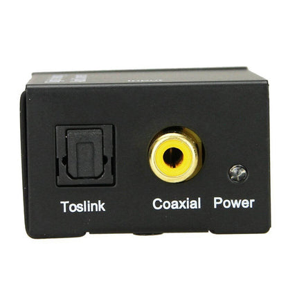black audio converter box