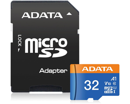 Micro SD card with camera