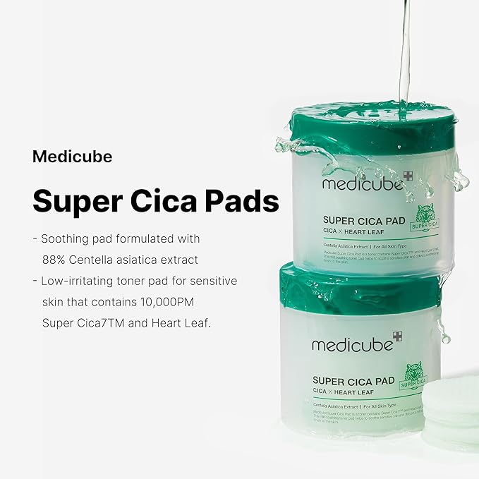 MEDICUBE Super Cica Toner Pad 70pcs/350g