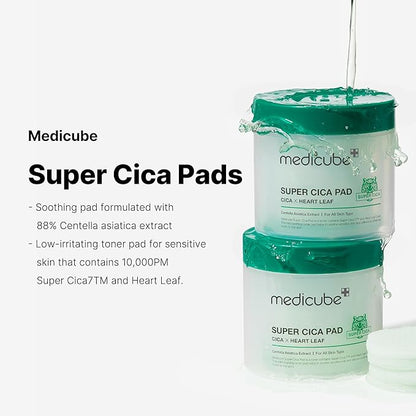 MEDICUBE Super Cica Toner Pad 70pcs/350g