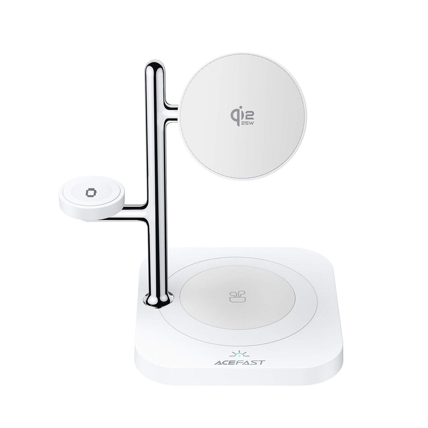 Acefast 25W Qi2 Magnetic 3-in-1 Wireless Charger with Touch Night Light E39