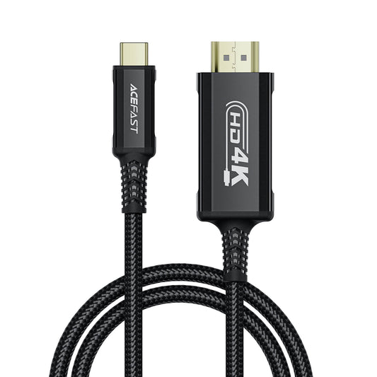 Acefast Gaming & Streaming Ultra HD Type-C to HDMI 4K Adapter Cable 1.8m