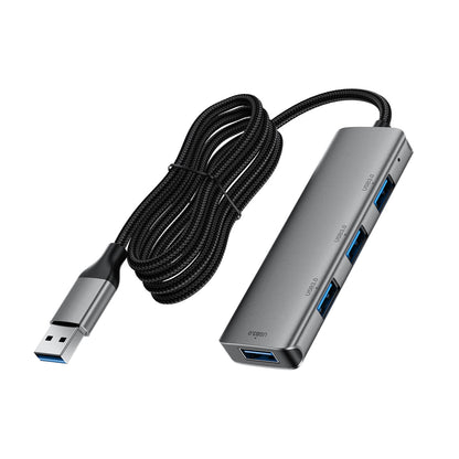 Acefast USB-A 4 in 1 USB 3.0 Splitter Hub with 5Gbps Speed 1 Meter Cable J17