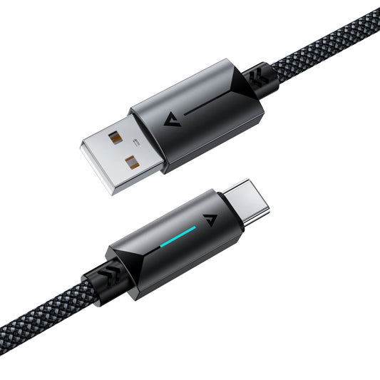 Acefast USB-A to Type-c Nylon Braided Fast Charging Data Cable 1.2M C19-04