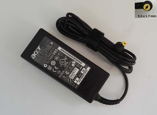 Acer Aspire 19V 3.42A 65w E5 ES1 V3  5.5*1.7mm Power Adapter charger