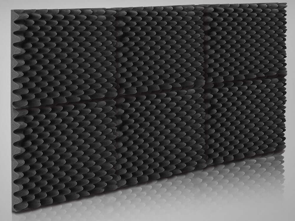 High density acoustic foam panel