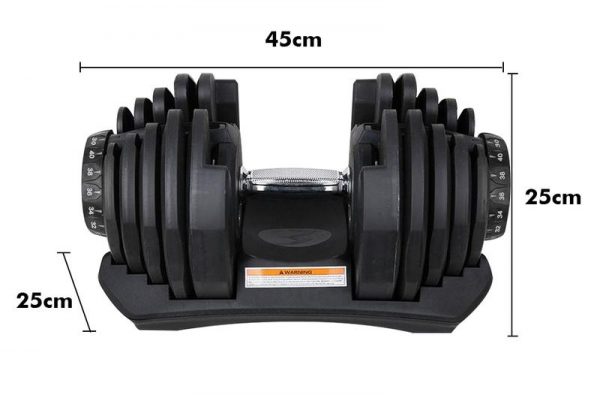 Adjustable Weights Dumbbell Set 40Kg Pair