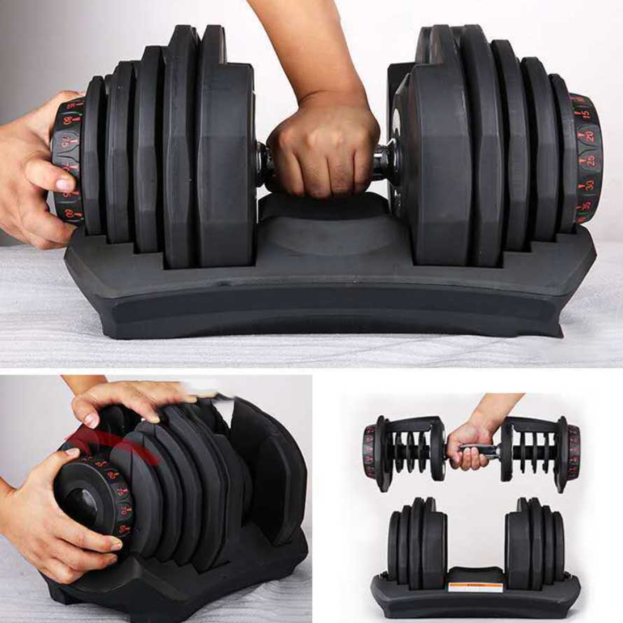 Adjustable Weights Dumbbell Set 40Kg Pair