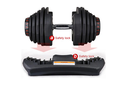 Adjustable Dumbbells 40Kg Adjustable Weights Dumbbells